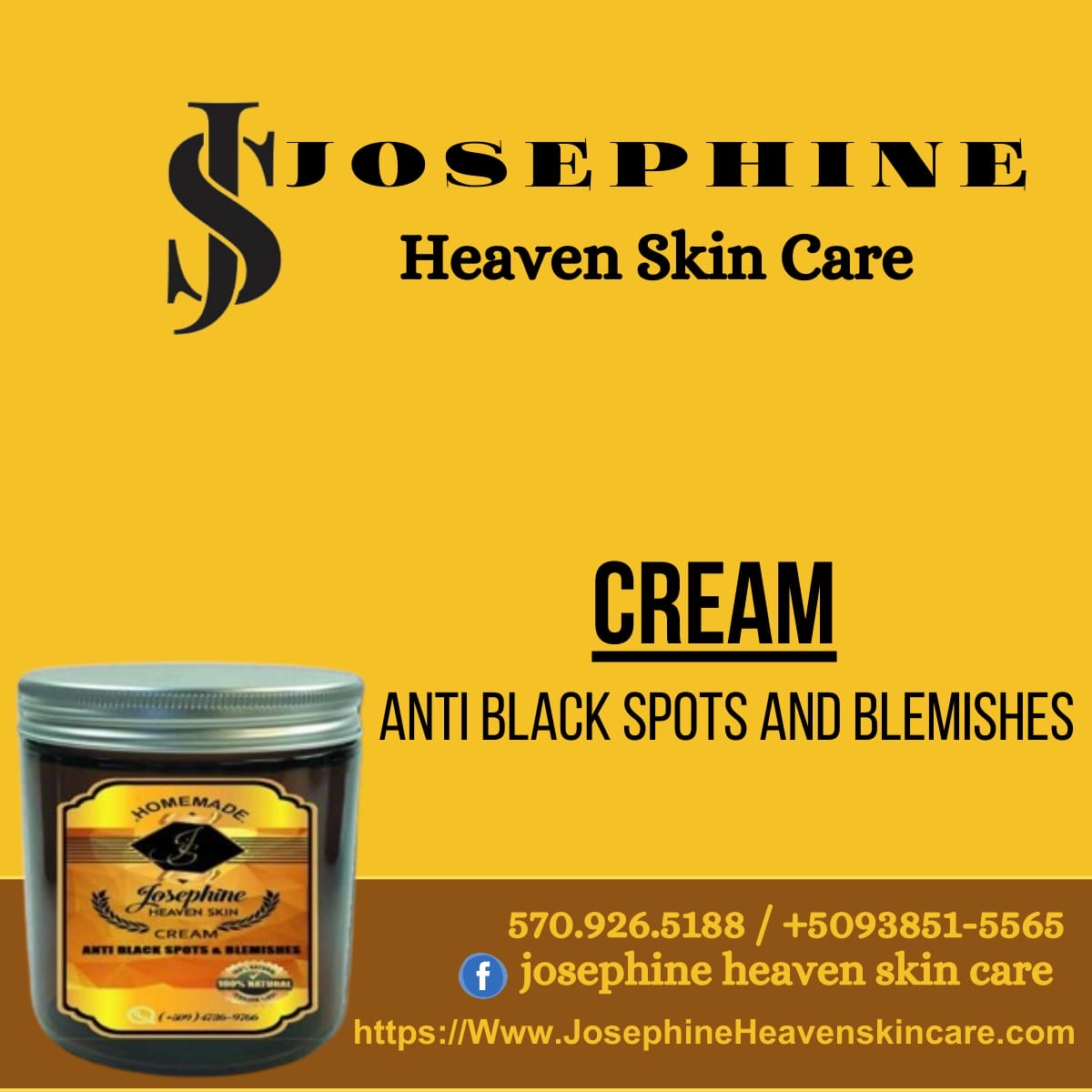 Josephine Heaven Anti-Dark Spot Anti-Blemishes Cream